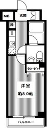 ベルグレードOZの物件間取画像